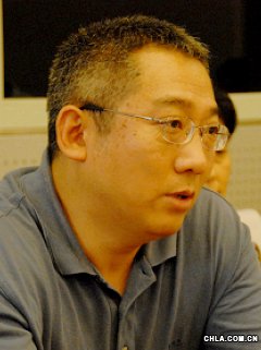 北京園林綠化局規(guī)劃建設(shè)處副處長(zhǎng)朱虹發(fā)言