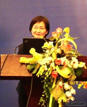 臺灣造園景觀學會原理事長、臺灣朝陽科技大學設計學院教授   王小? 