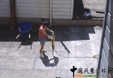 2009ASLA居住區(qū)設計類榮譽獎：裂縫花園