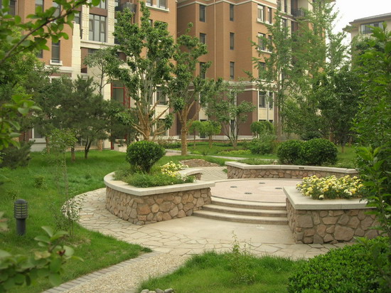 2008社會精品工程之萬城華府1?、2?地園林景觀工程