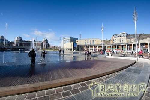 英國城市公園 水景 景觀 噴泉 世界園林 中國風(fēng)景園林網(wǎng)