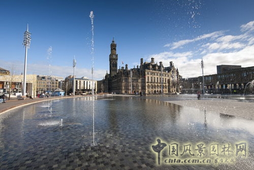 英國城市公園 水景 景觀 噴泉 世界園林 中國風(fēng)景園林網(wǎng)