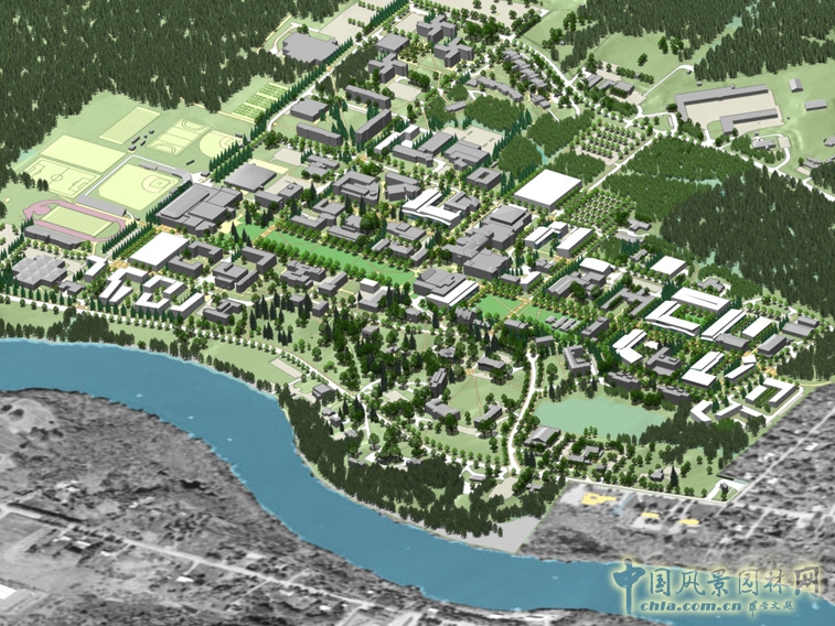 緬因州立大學校園總體規劃