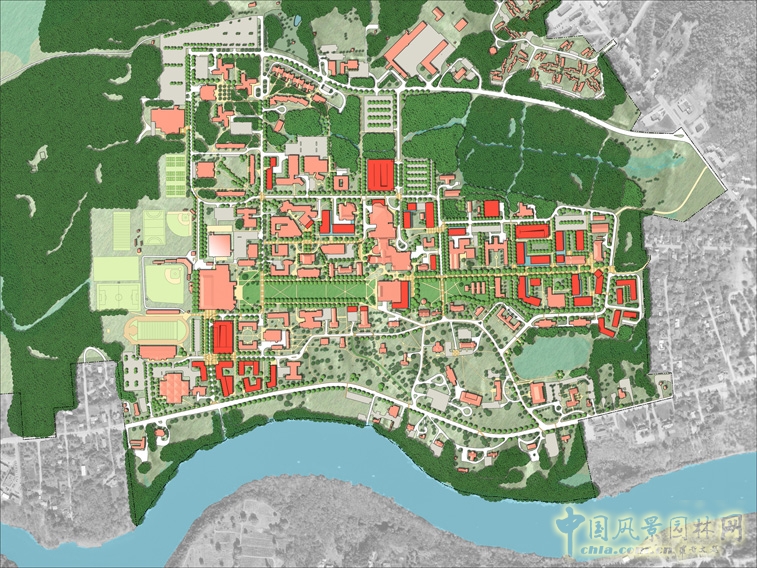 緬因州立大學校園總體規劃