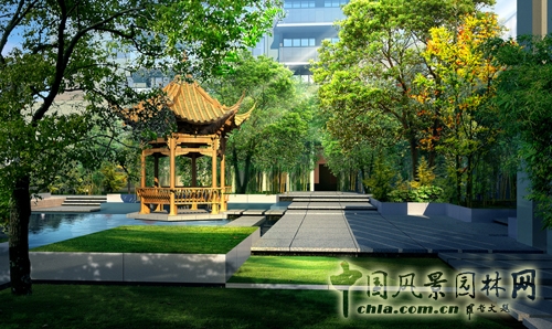 山水比德 力迅·時光里 景觀工程