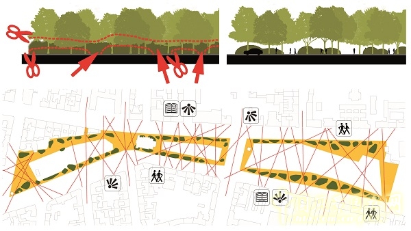 德國(guó)柏林小蒂爾加滕-奧托公園景觀改造