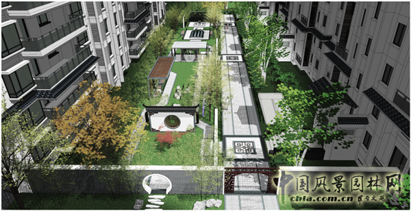 中天建中：河南開封新區(qū)·眾意馨園大型居住區(qū)景觀項目
