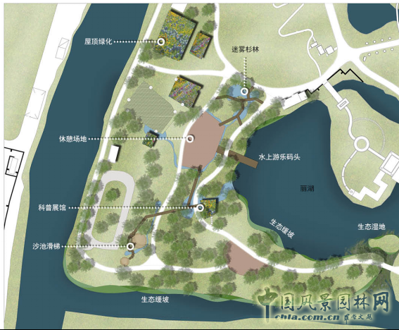 2016園冶杯：青山公園海綿化改造設(shè)計(jì)