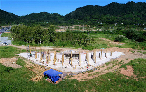 2017全國高校竹設(shè)計建造大賽于安吉閉營
