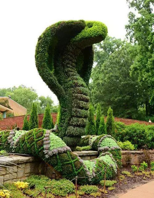 全球創(chuàng)意主題植物雕塑欣賞