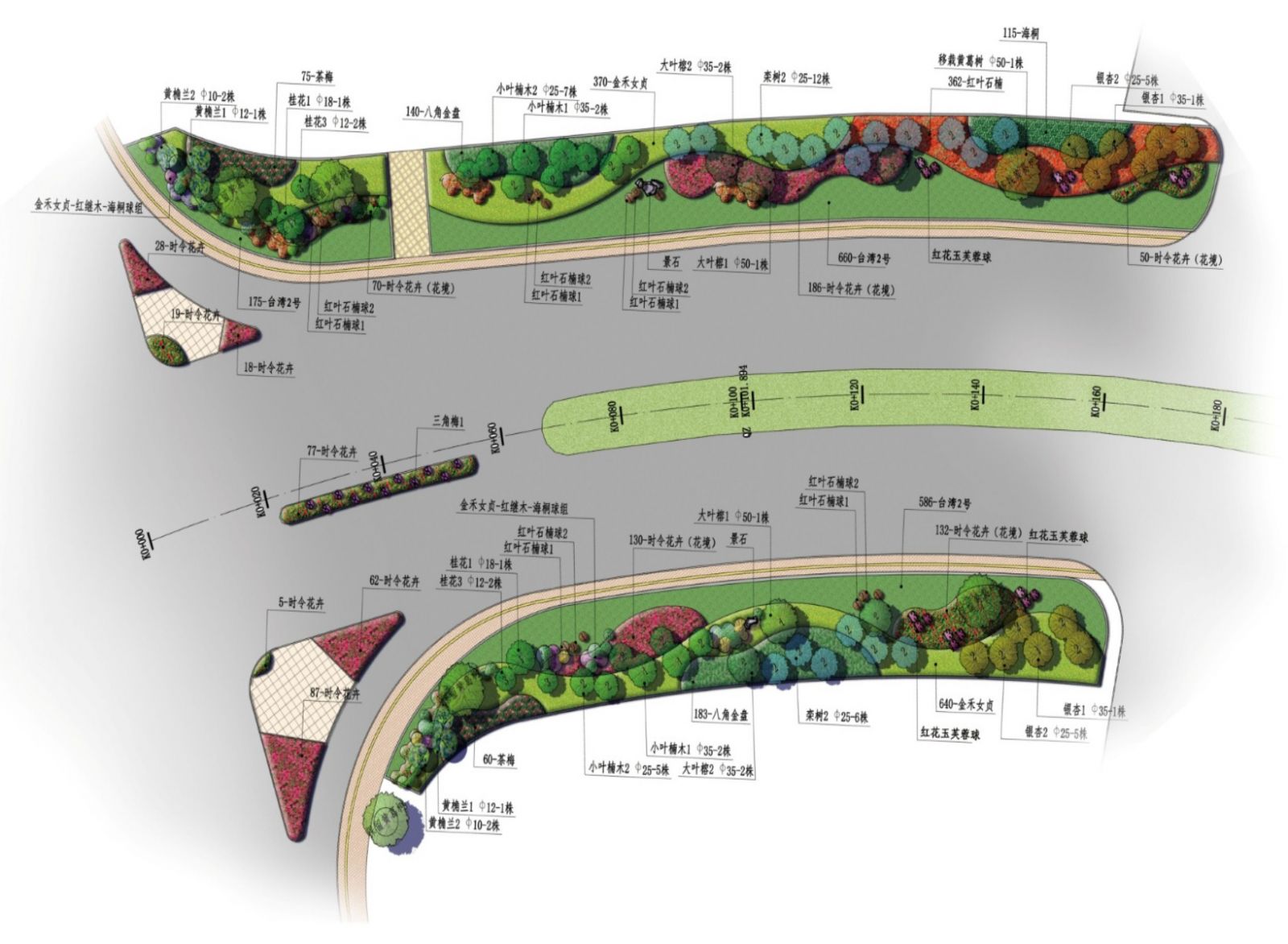 園冶杯專業(yè)獎：資陽市嬌子大道綜合整治建設(shè)工程-節(jié)點景觀提升