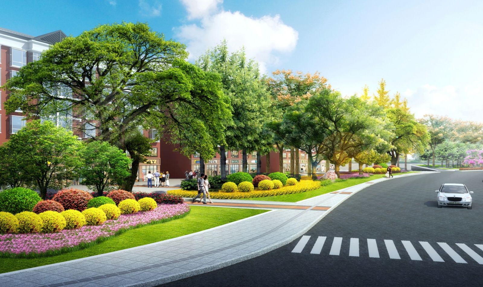 園冶杯專業(yè)獎：資陽市嬌子大道綜合整治建設(shè)工程-節(jié)點景觀提升