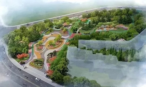 園冶杯專(zhuān)業(yè)獎(jiǎng)：青島市普寧路游園景觀工程