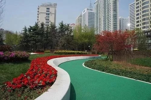 園冶杯專(zhuān)業(yè)獎(jiǎng)：青島市普寧路游園景觀工程