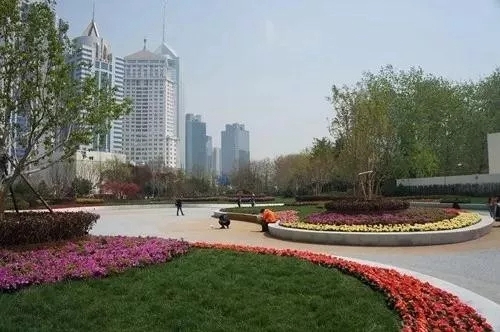 園冶杯專(zhuān)業(yè)獎(jiǎng)：青島市普寧路游園景觀工程