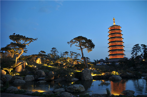 藏在城市中的山光水色 隱在燈光里的秀美中國(guó)