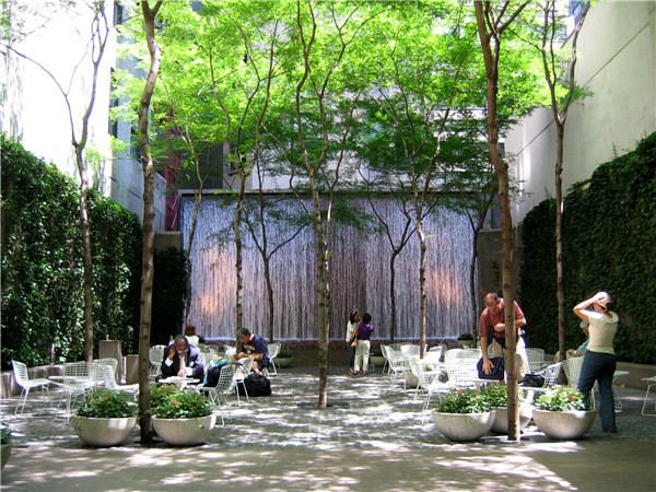 口袋公園雖小,卻能顯出設(shè)計的大智慧