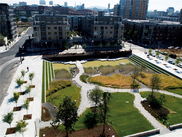 口袋公園雖小,卻能顯出設(shè)計的大智慧