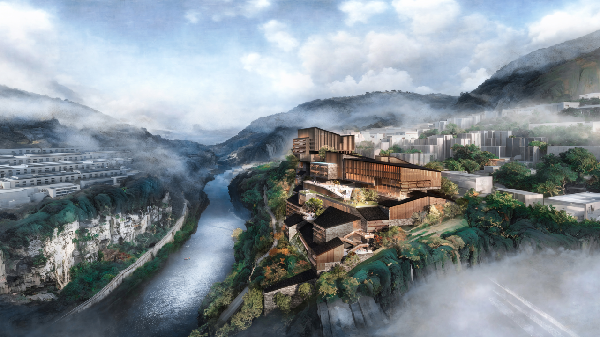 古藺國際建筑設(shè)計競賽結(jié)果，四家方案展示