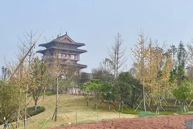 成都世園會首批展園已基本呈現(xiàn)